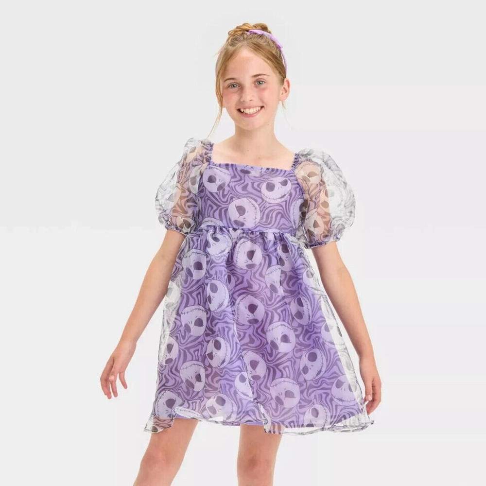 Jack Skellington Nightmare Before Christmas Purple Dress